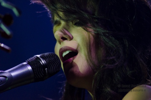 Katie Melua live photos by Oscar Tornincasa photoblog.oskaro.it